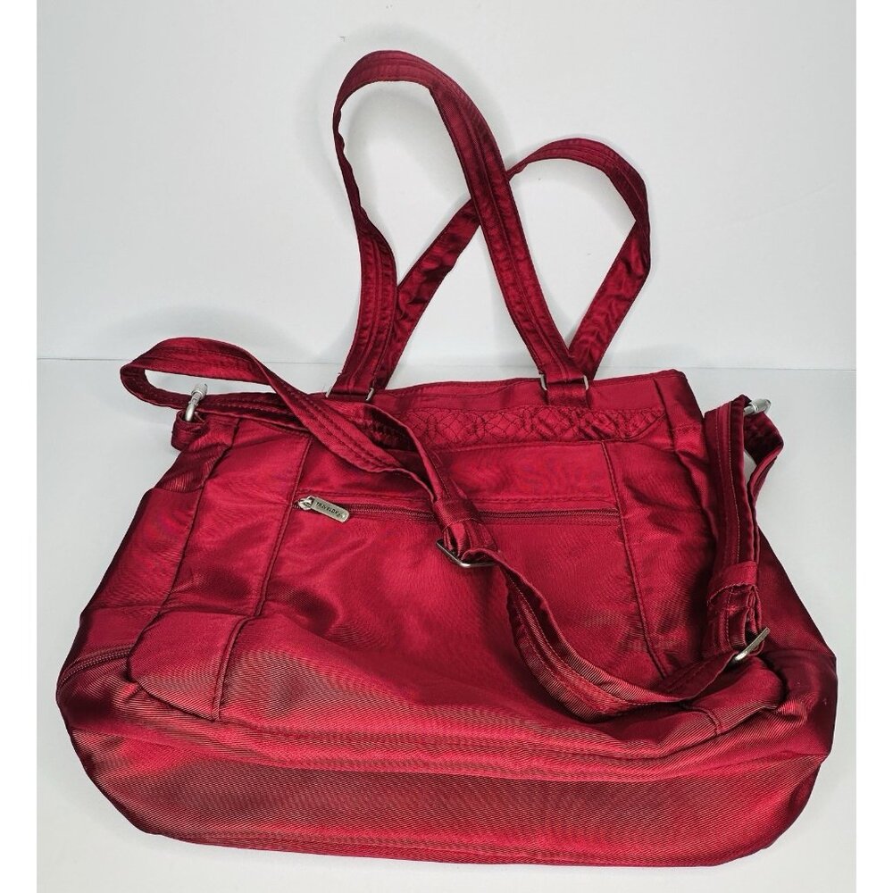 Travelon Carry On Luggage Bag 14” So Many Pockets 2 Handles & Shoulder Strap